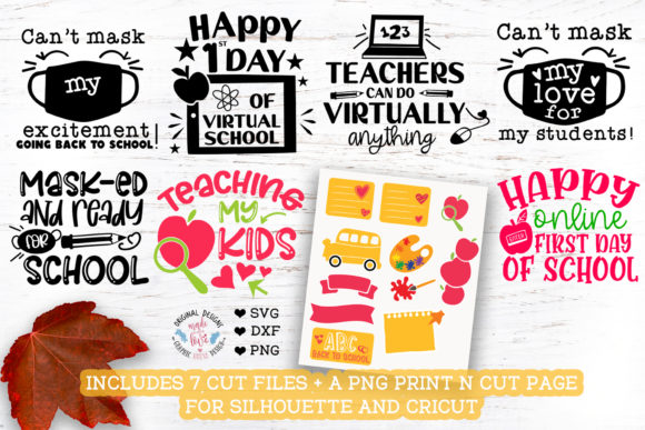 Back to Online School - Bundle: Graphics & Crafts