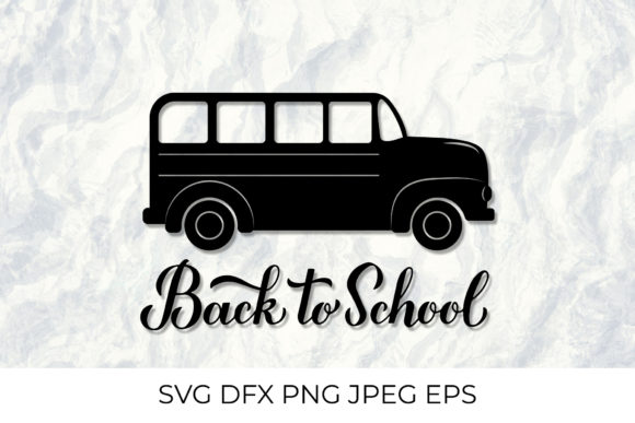 Back to School Calligraphy Lettering: Graphics for Creative Projects