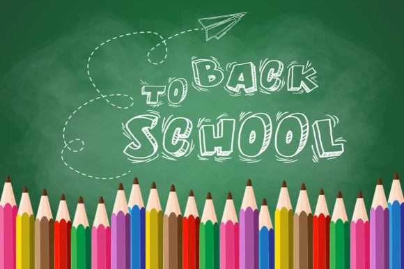 Back to School Vector Banner Design