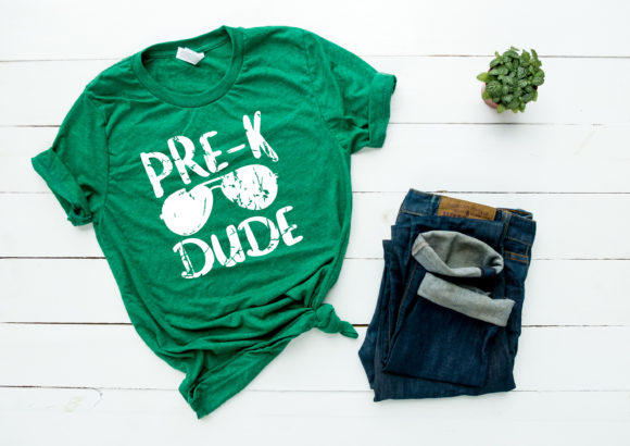 Pre-k Dude Back to School Grunge Graphics